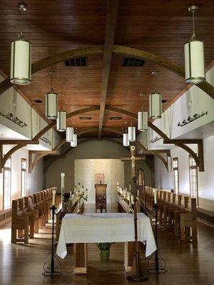 Chapel at Holy Cross Abbey.