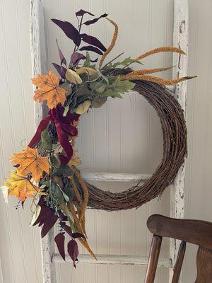 Wreath fall