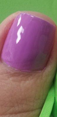 Nail color #32 for toes on 4/4/2023.