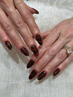 Gel builder with nails art 1125