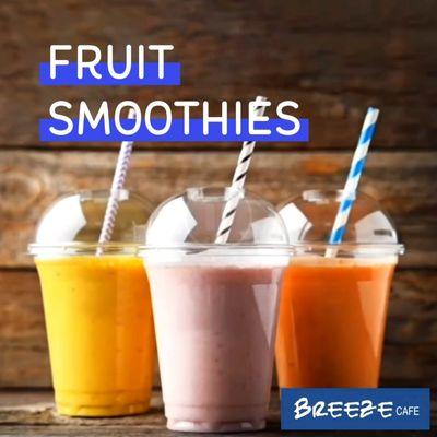 Fruit Smoothies  
Batidos de Fruitas