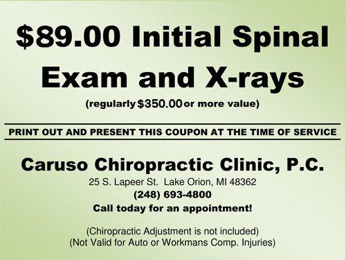 print the coupon and bring it in with you to your first appointment