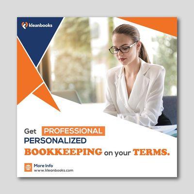 1-Month Free Trial. Receive professional and personalized bookkeeping for your company!