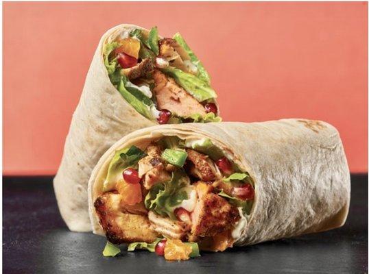 Salmon BLT wraps