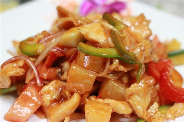 Sweet & Sour Thai Style with Chicken