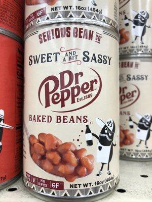 It may sound weird, but Dr Pepper beans are good!