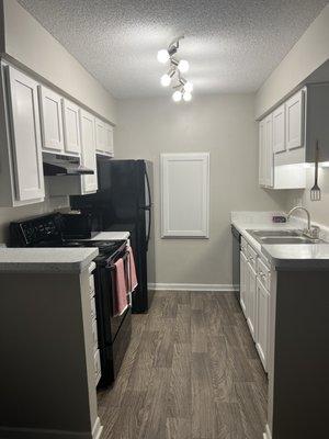 Kitchen of a 2 bedroom