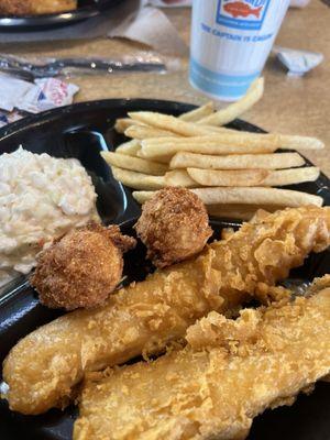 2 piece fish meal