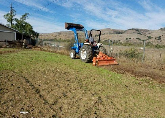 Fire break and rototilling at my property. Excellent, friendly, and professional service - highly recommended!