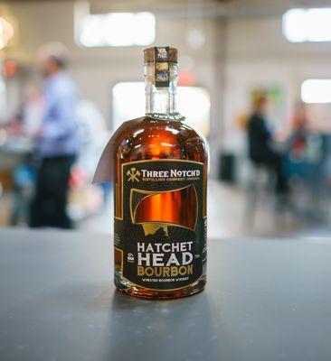 Hatchet Head Bourbon is available by the bottle or by the pour on our drinks menu. Keep it neat or choose one of our signature cocktails!