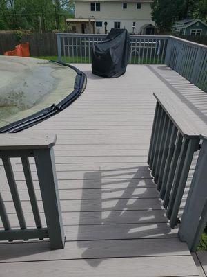 Pool deck