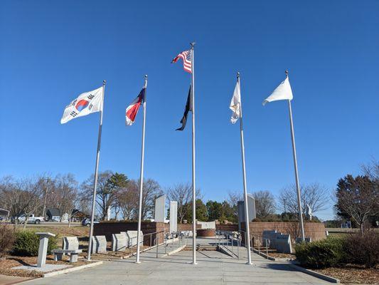 The North Carolina Korean War Veterans Memorial