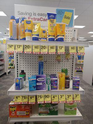 More end cap sales