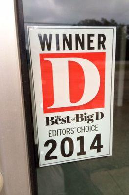 Award by D Magazine