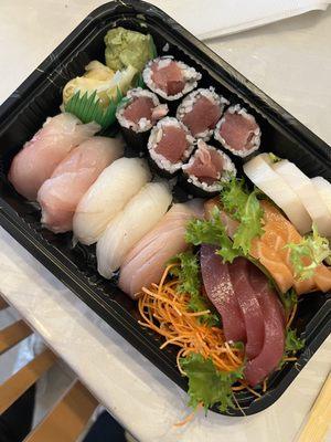 Sushi and Sashimi Combo