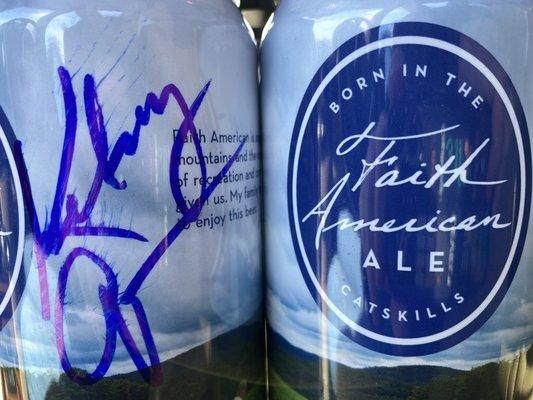 A new beer from - and signed in person by - Kelsey Grammer