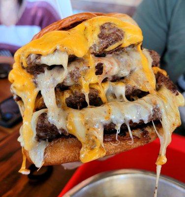 Off the menu item the big cheese!