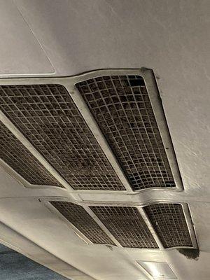 Vents on the bus