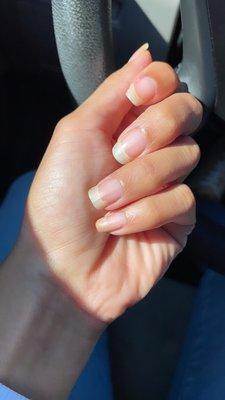 Pre visit natural nails