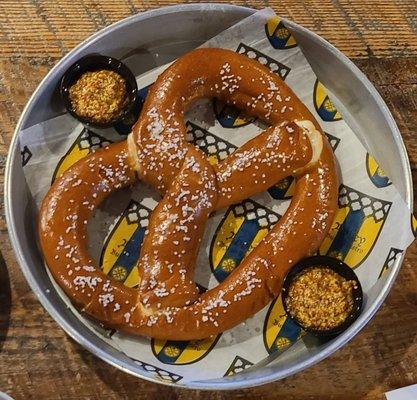 12'2'2022 Giant Bavarian Pretzel