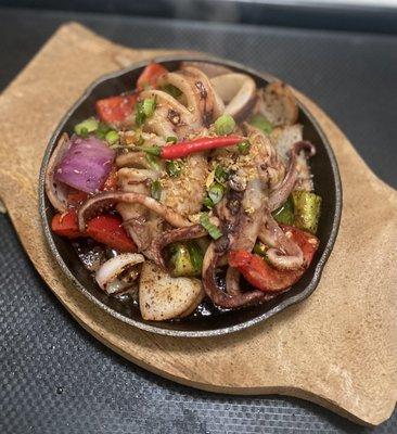 Fiesta Sizzling Squid