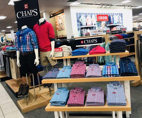 Men's Department featuring... 2017 Chaps Fall Collection.