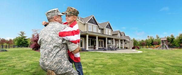 We're proud to honor and serve our veterans on VA loans.