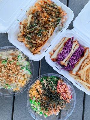 Create Your Own Poke Bowl Create Your Own Poke Bowl Tsunami Fries Crispy Chicken Sandwich