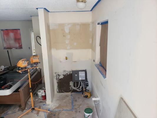 Drywall installation