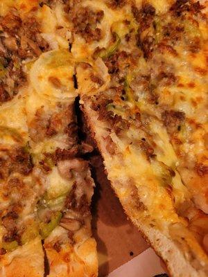 Large Philly Steak Pizza - $20.99