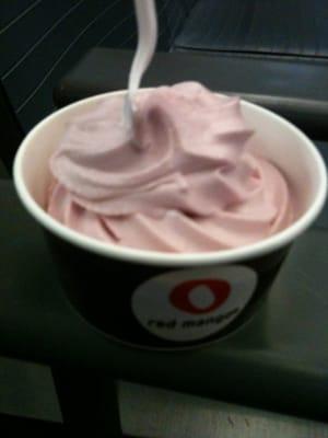 Pomegranate fro-yo