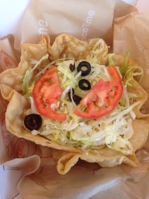 Beef Tostado Salad