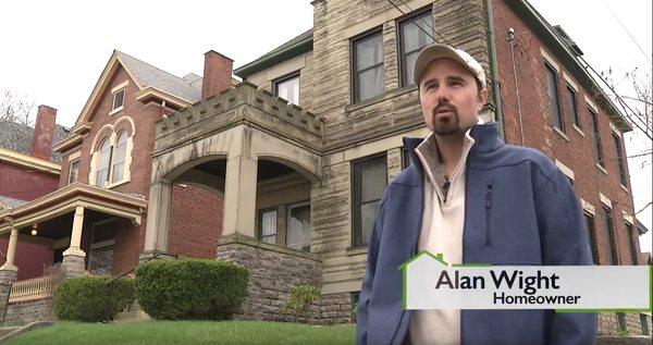 Homeowner comments on the great work by Sustainergy to insulate his home.