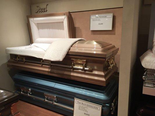 More caskets