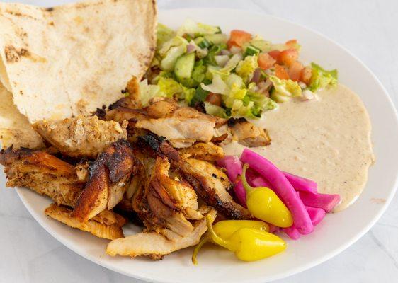 Chicken Shawarma Plate