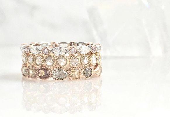 Diamond eternity band