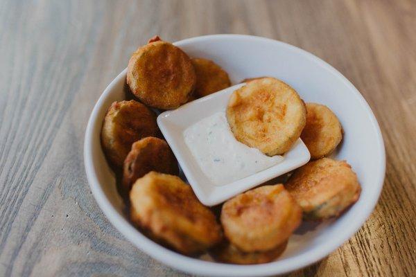 Yummy fried pickles