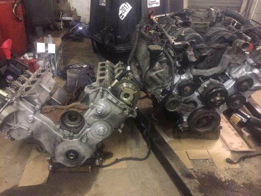 2006 Ford F-150 engine swap with a 3 year unlimited mileage warranty that come with the new engine we purchase out the crate