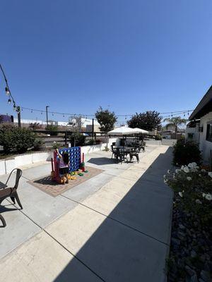 Back patio