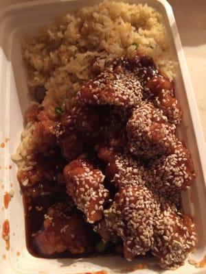 Sesame chicken