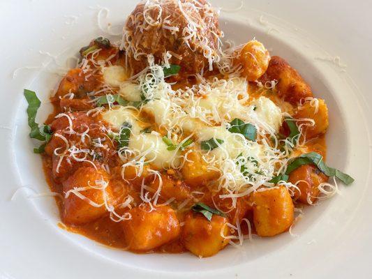 Ricotta gnocchi.