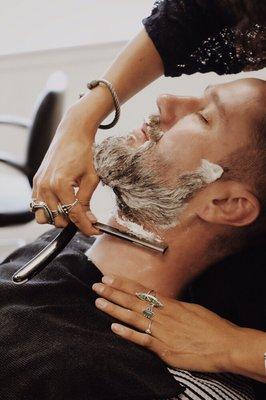 Straight Razor shave ritual