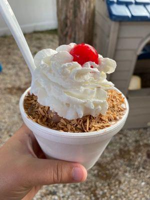 Samoa sundae