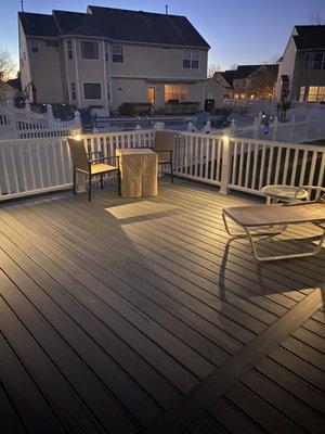 Trex decking and railing