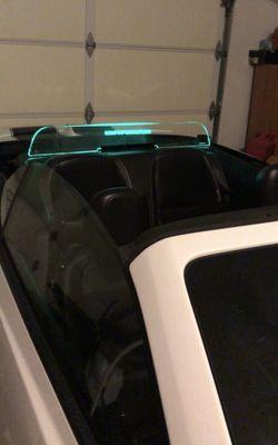 Wind protector for my Chevy Camaro