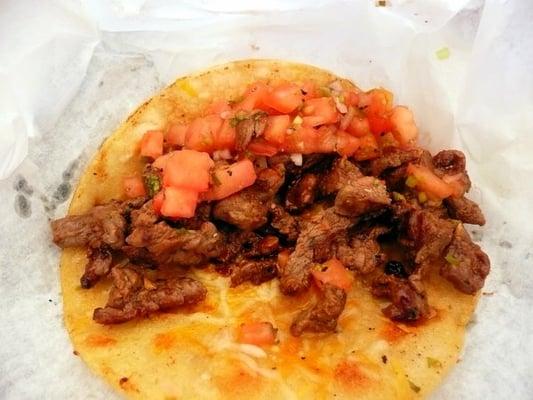 Carne asada taco