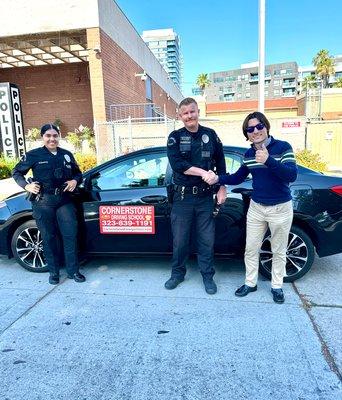 Our driving school, in support of the LAPD, is committed to setting new standards in driver education.