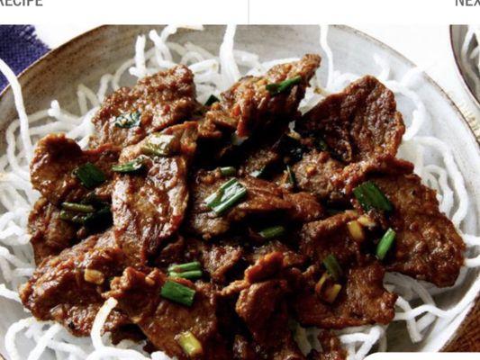 Mongolian Beef