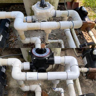 Multi-Port Valve Replacement