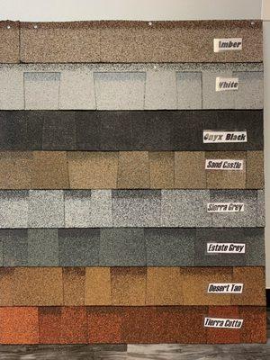 Different Colored Shingles